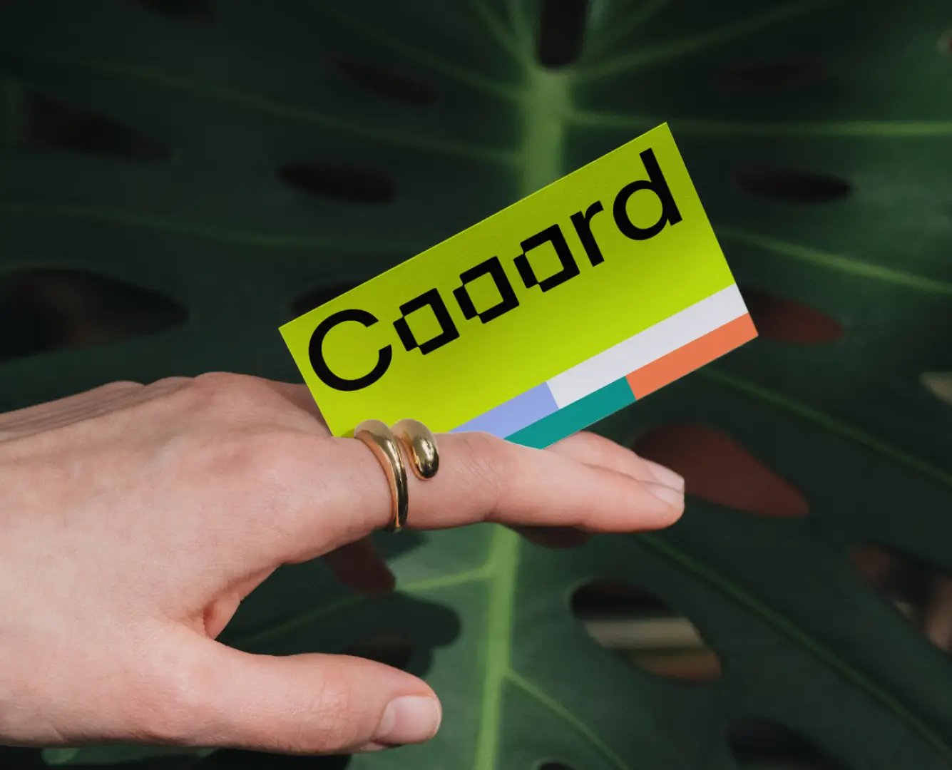 Mockup carte de visite