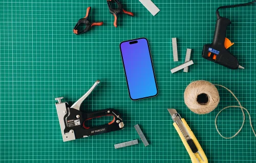 iPhone in the workshop environment