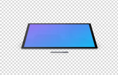 Microsoft Surface Studio 2 Mockup (Tablette - Transparent)