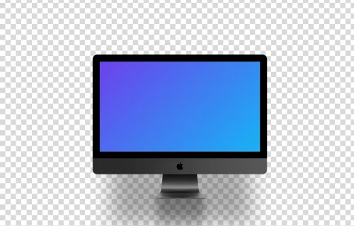 iMac Pro mockup (ombre flottante)